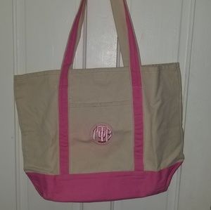 Large canvas tote